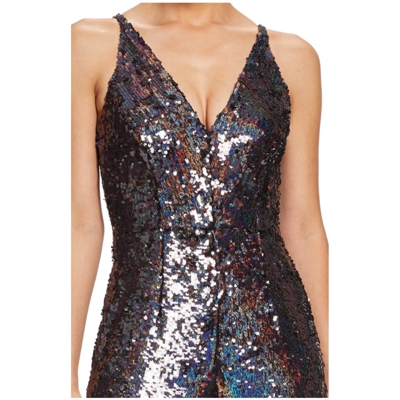 Dress The Population Charlie Sequin Jumpsuit - Picture 2 of 10